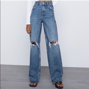 Zara Wide Leg Jeans
